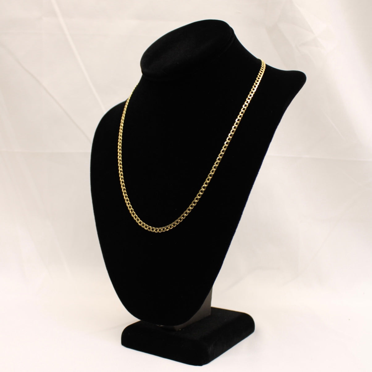 10K Hollow Cuban Chain 20 inch