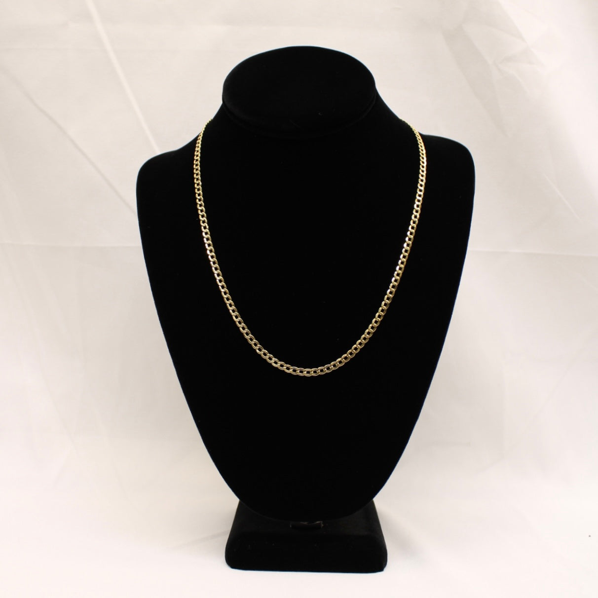 10K Hollow Cuban Chain 20 inch